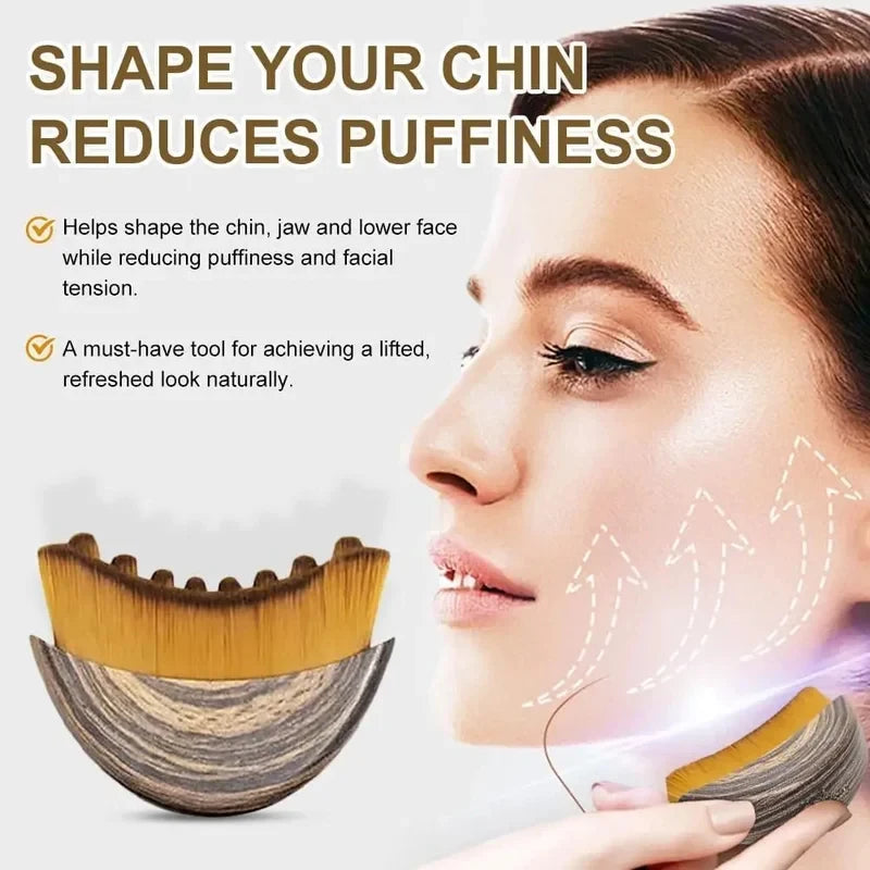 Sculpt & Glow Facial Massage Brush