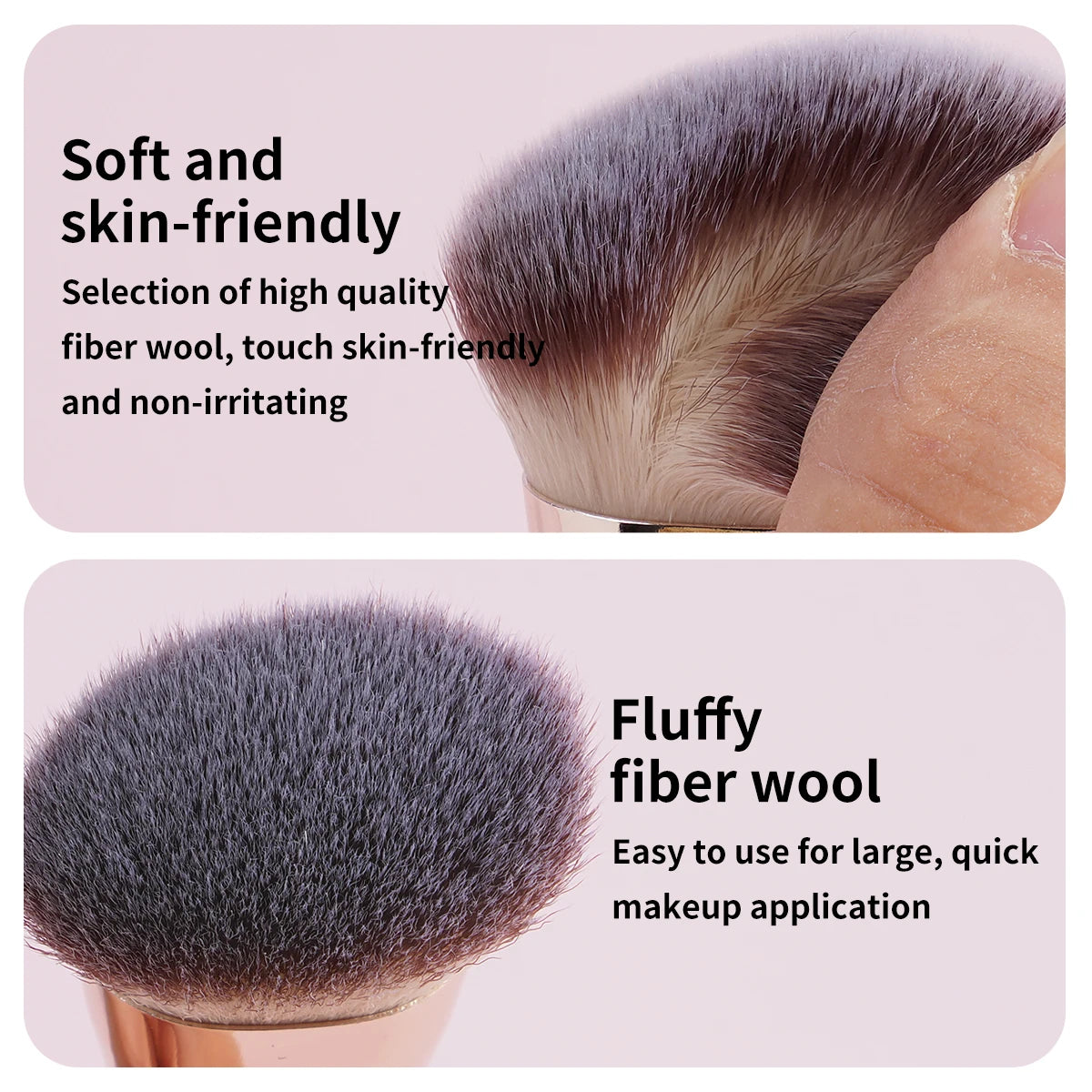 MAANGE 4-Piece Essential Makeup Brush Set