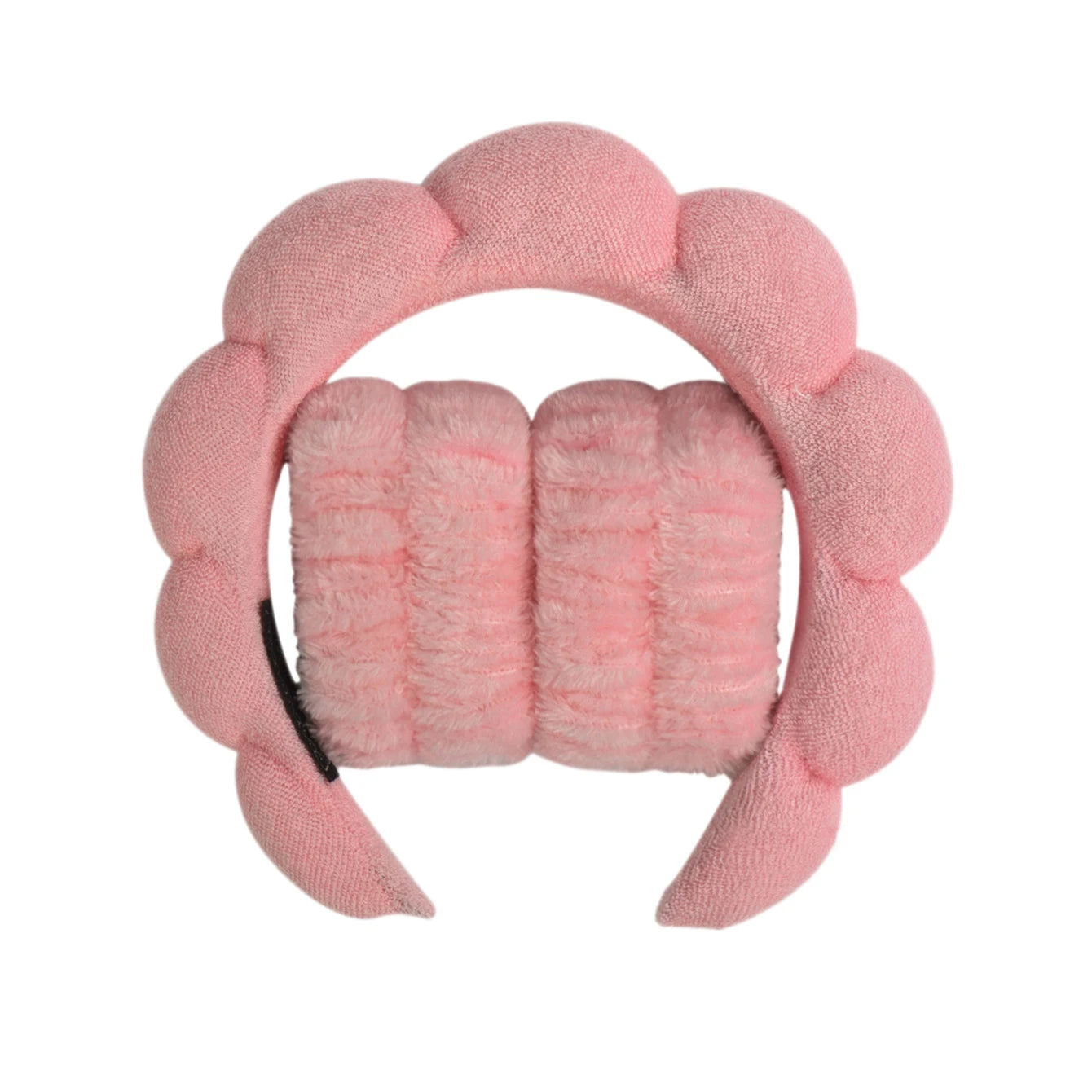 Microfiber Spa Wristbands & Headband Set - Face Washing Accessories