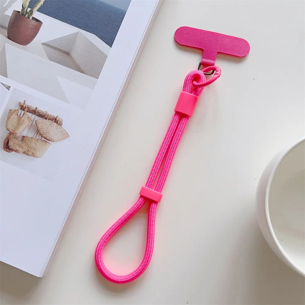Adjustable Colorful Wrist Strap Lanyard for Phone Cases