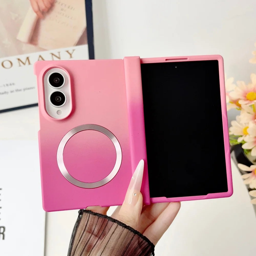 Fashion Double-Color MagSafe Phone Case for Samsung Galaxy Z Fold 8