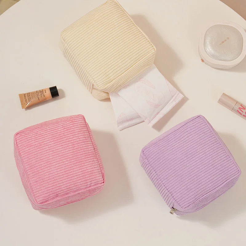 Feminine Care Pouch | Sanitary Pad & Travel Essentials Organizer