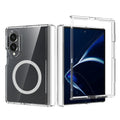 Crystal Clear Magnetic Case for Samsung Galaxy Z Fold 6/7/8