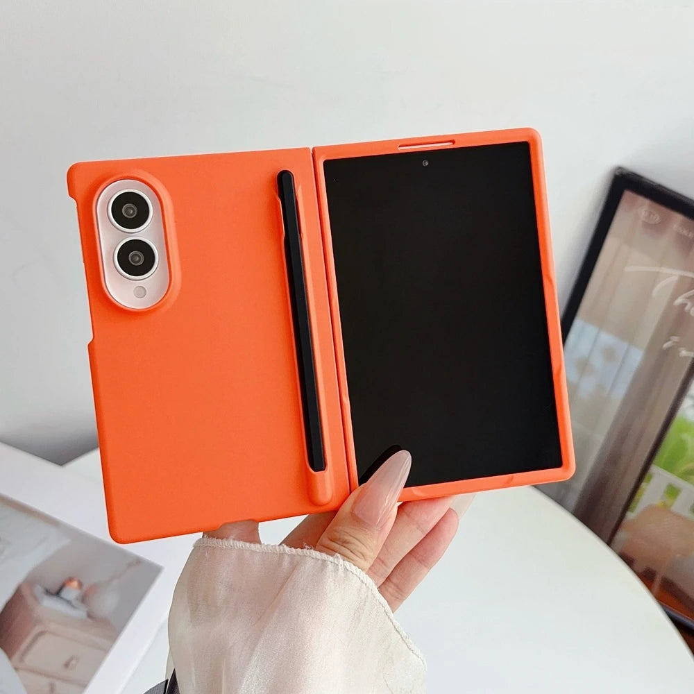 Slim Matte Case with Stylus Pen for Samsung Galaxy Z Fold *