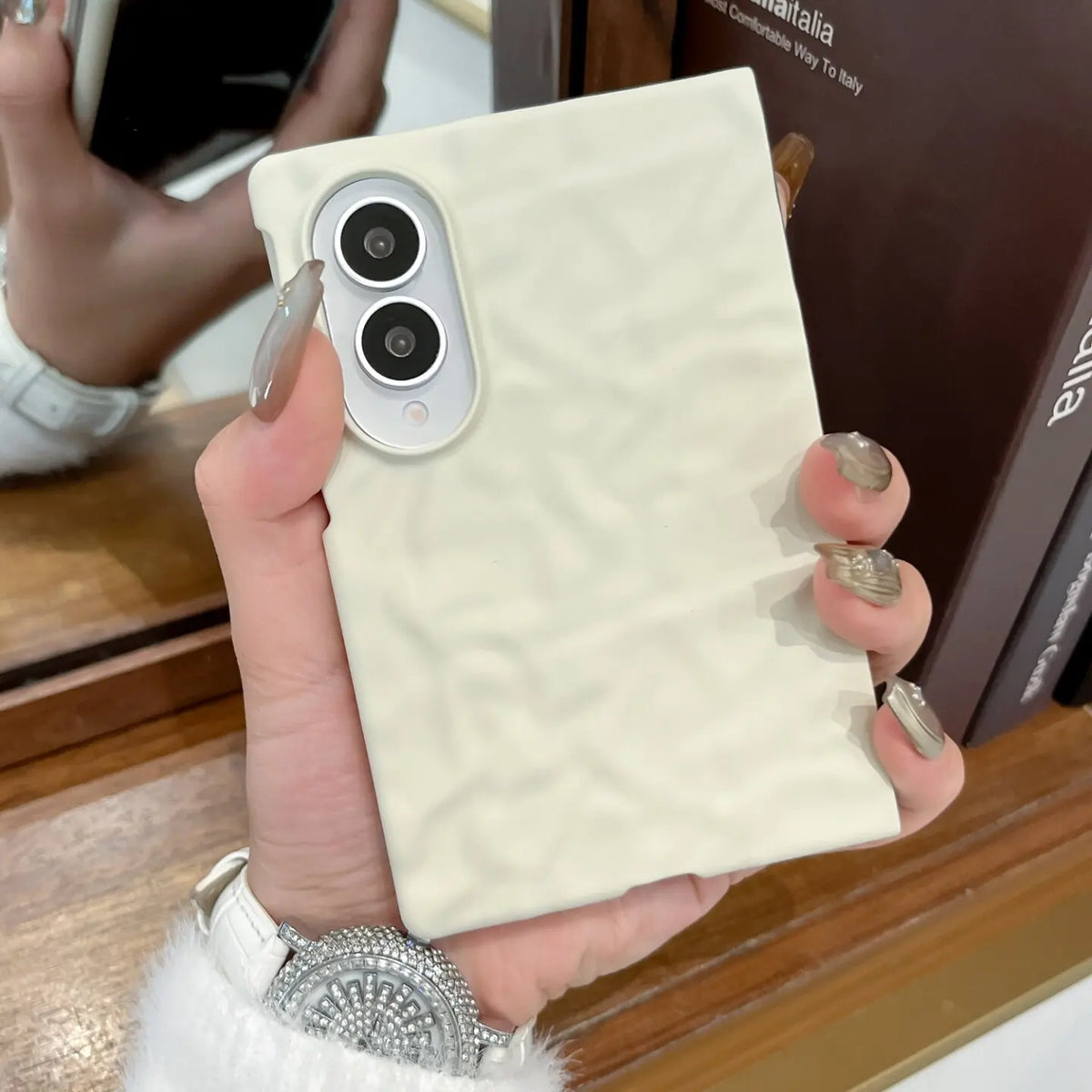 Samsung Galaxy Z Fold Case- Matte Anti-Slip Protective Cover