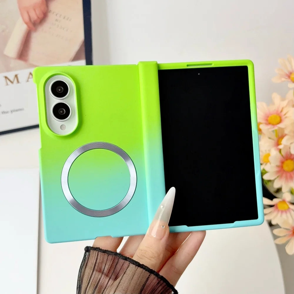 Fashion Double-Color MagSafe Phone Case for Samsung Galaxy Z Fold 8