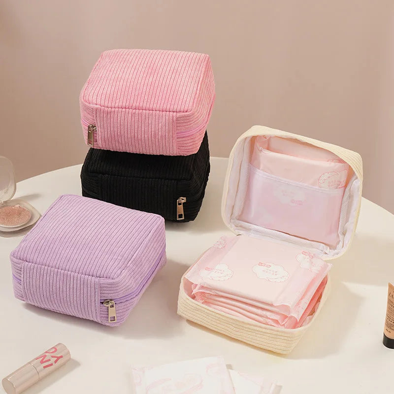 Feminine Care Pouch | Sanitary Pad & Travel Essentials Organizer