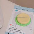 Cute Macaron Silicone Magnetic  Phone Grip & Stand