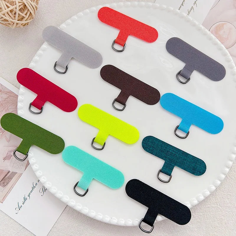Detachable Phone Lanyard Strap with Metal Ring Clip
