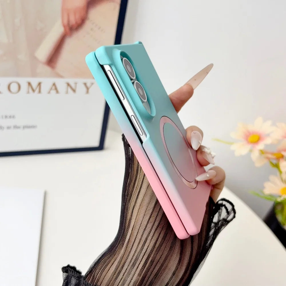 Fashion Double-Color MagSafe Phone Case for Samsung Galaxy Z Fold 8