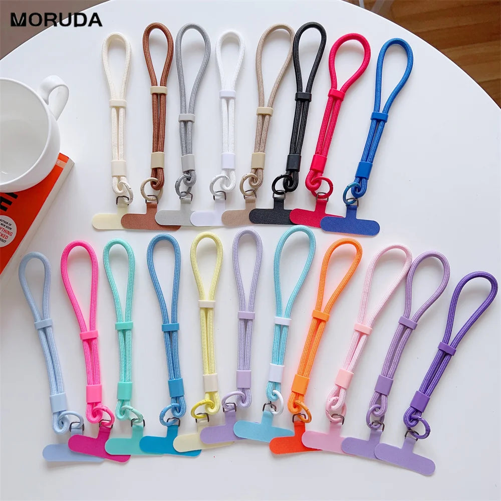 Adjustable Colorful Wrist Strap Lanyard for Phone Cases