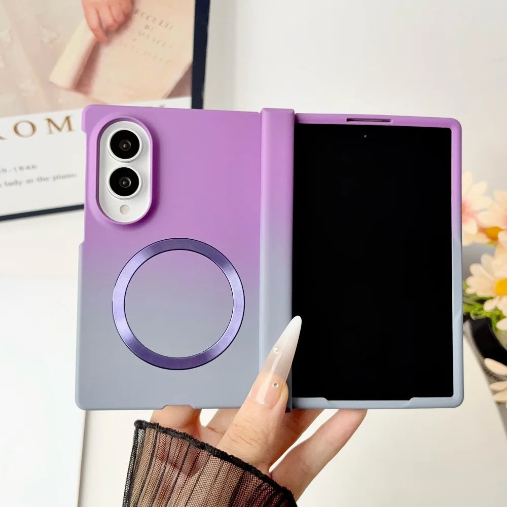 Fashion Double-Color MagSafe Phone Case for Samsung Galaxy Z Fold 8
