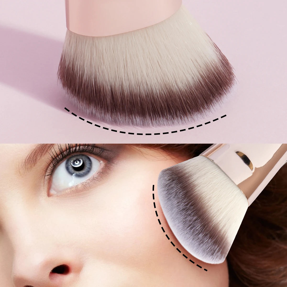 MAANGE 4-Piece Essential Makeup Brush Set
