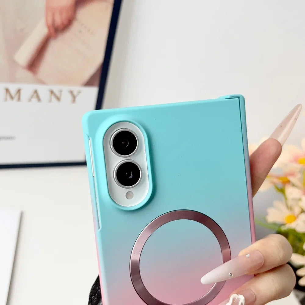 Fashion Double-Color MagSafe Phone Case for Samsung Galaxy Z Fold 8