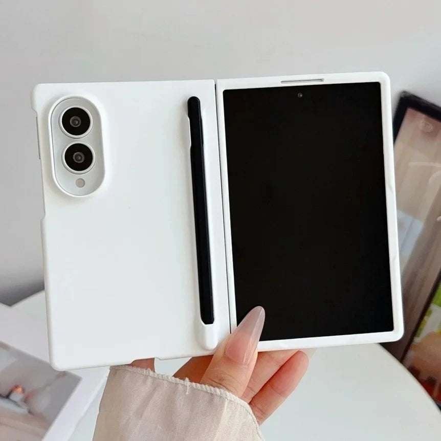 Slim Matte Case with Stylus Pen for Samsung Galaxy Z Fold *