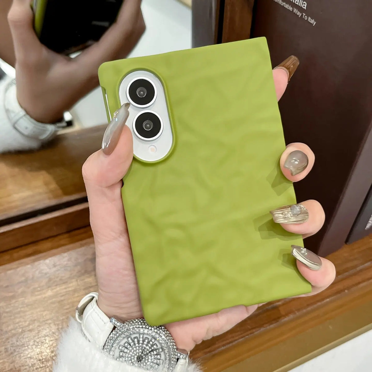 Samsung Galaxy Z Fold Case- Matte Anti-Slip Protective Cover