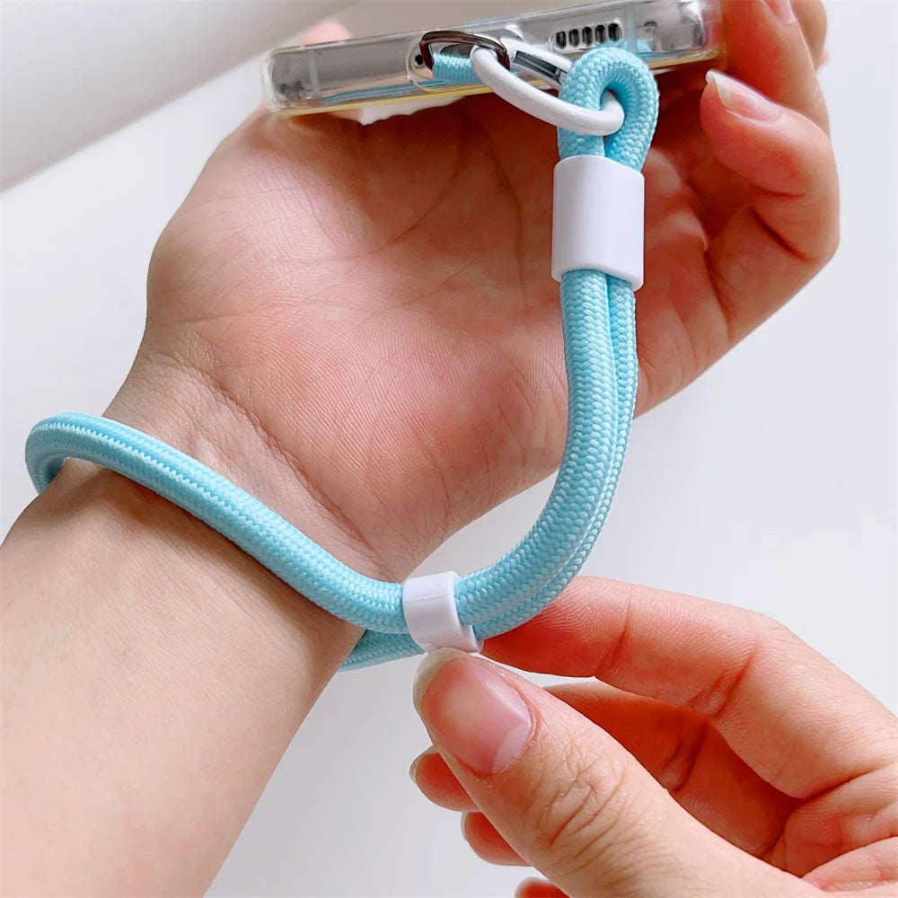 Adjustable Colorful Wrist Strap Lanyard for Phone Cases