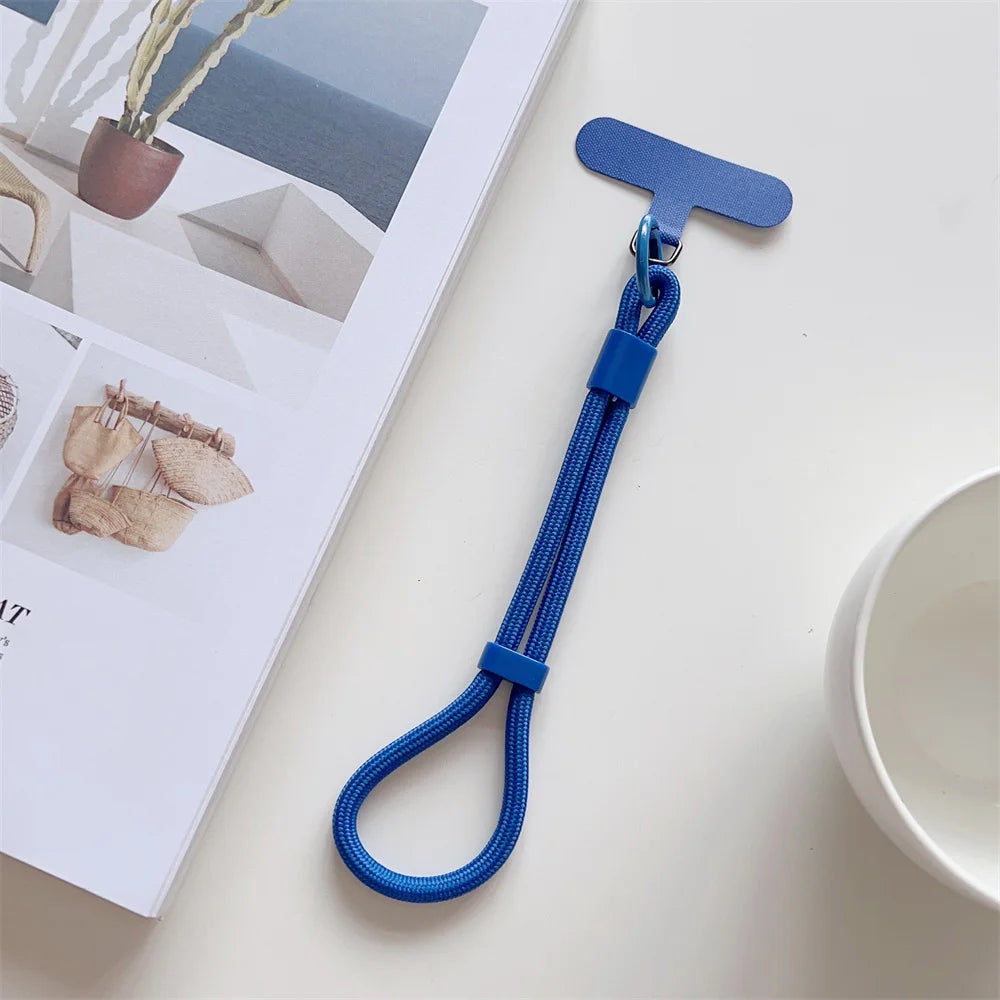 Adjustable Colorful Wrist Strap Lanyard for Phone Cases