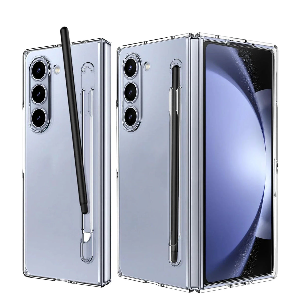 Slim Matte Case with Stylus Pen for Samsung Galaxy Z Fold *