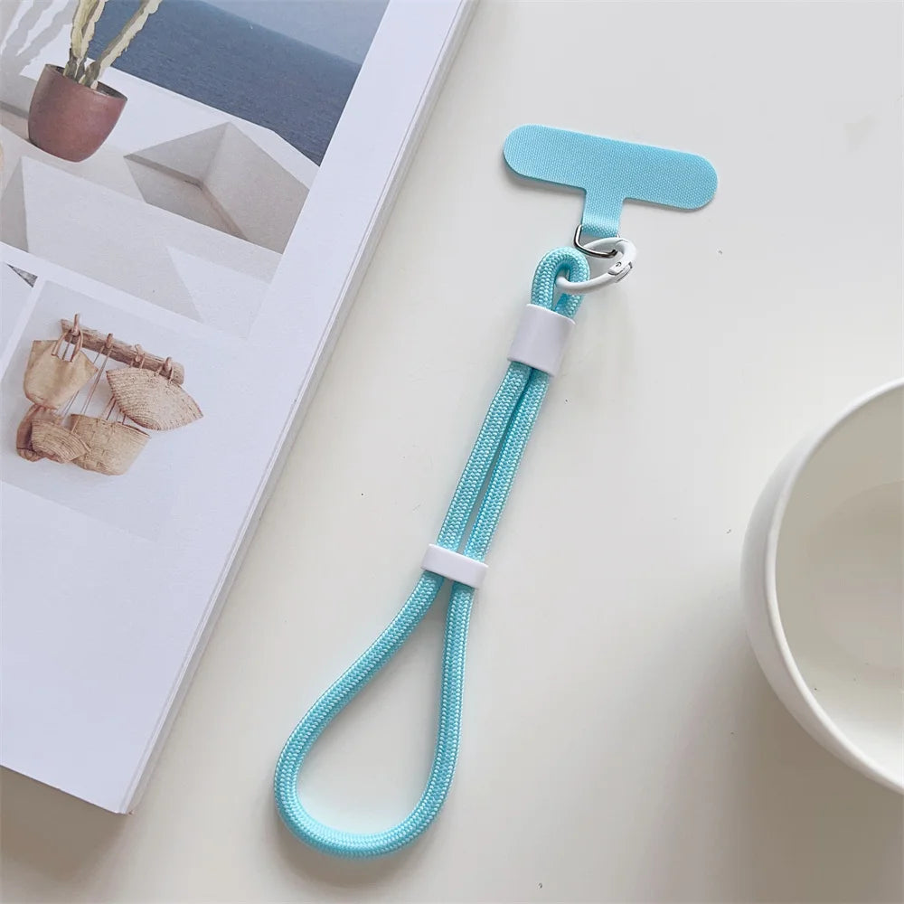 Adjustable Colorful Wrist Strap Lanyard for Phone Cases
