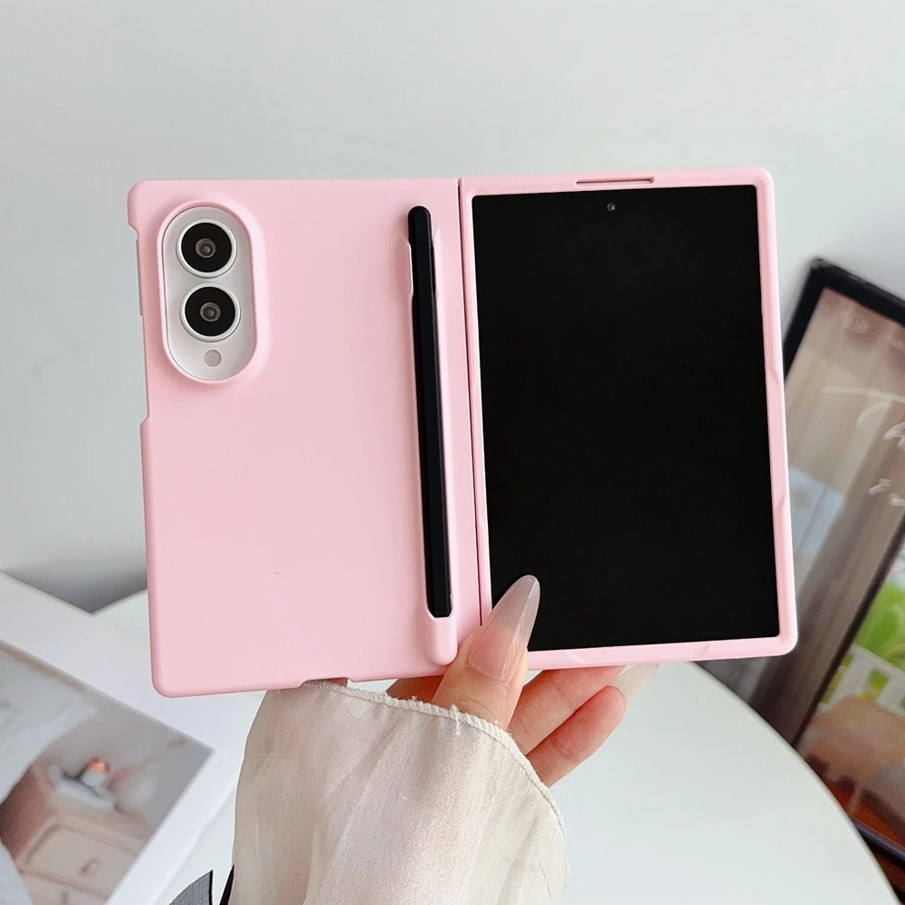 Slim Matte Case with Stylus Pen for Samsung Galaxy Z Fold *