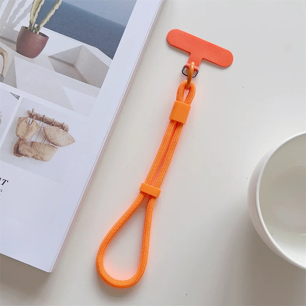 Adjustable Colorful Wrist Strap Lanyard for Phone Cases