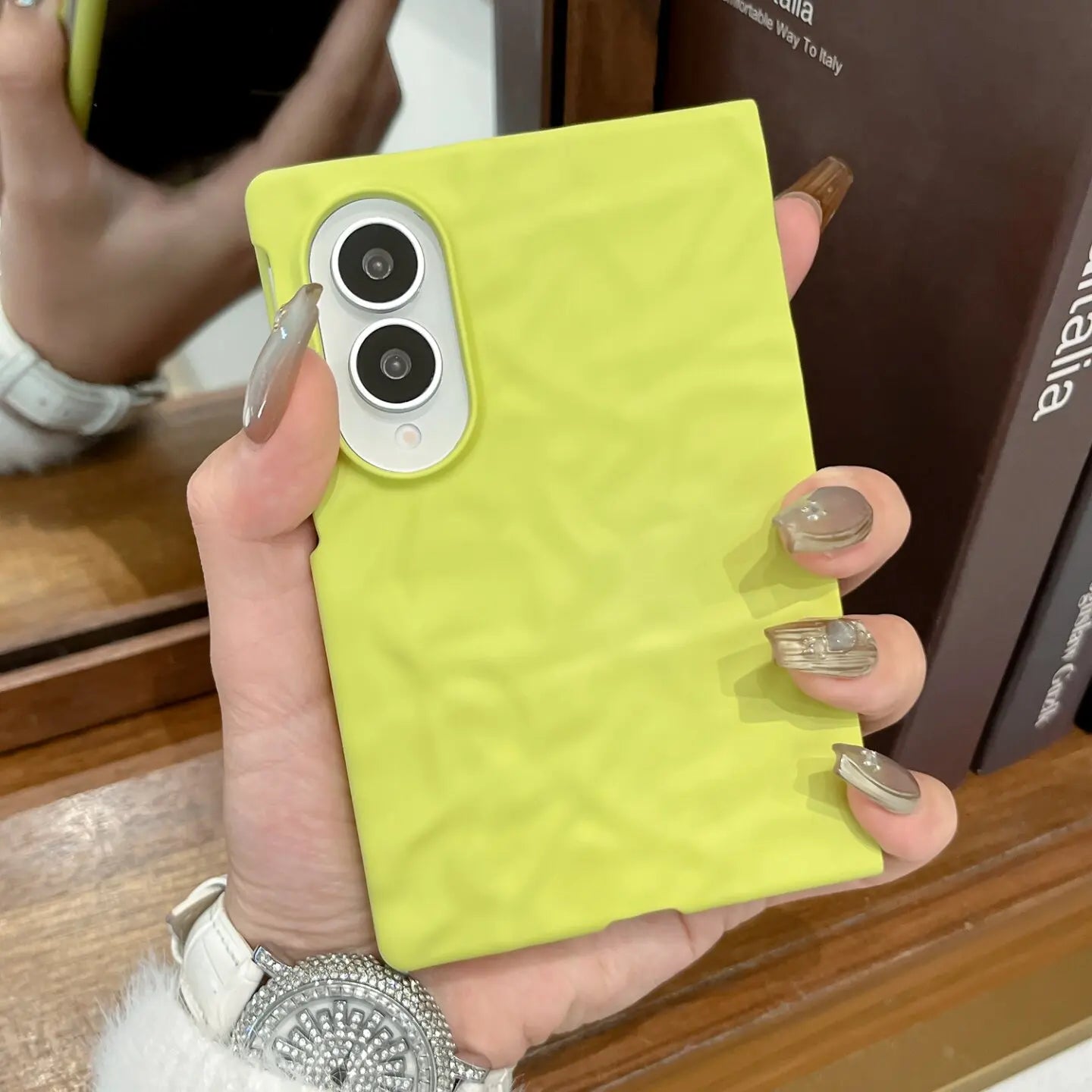 Samsung Galaxy Z Fold Case- Matte Anti-Slip Protective Cover