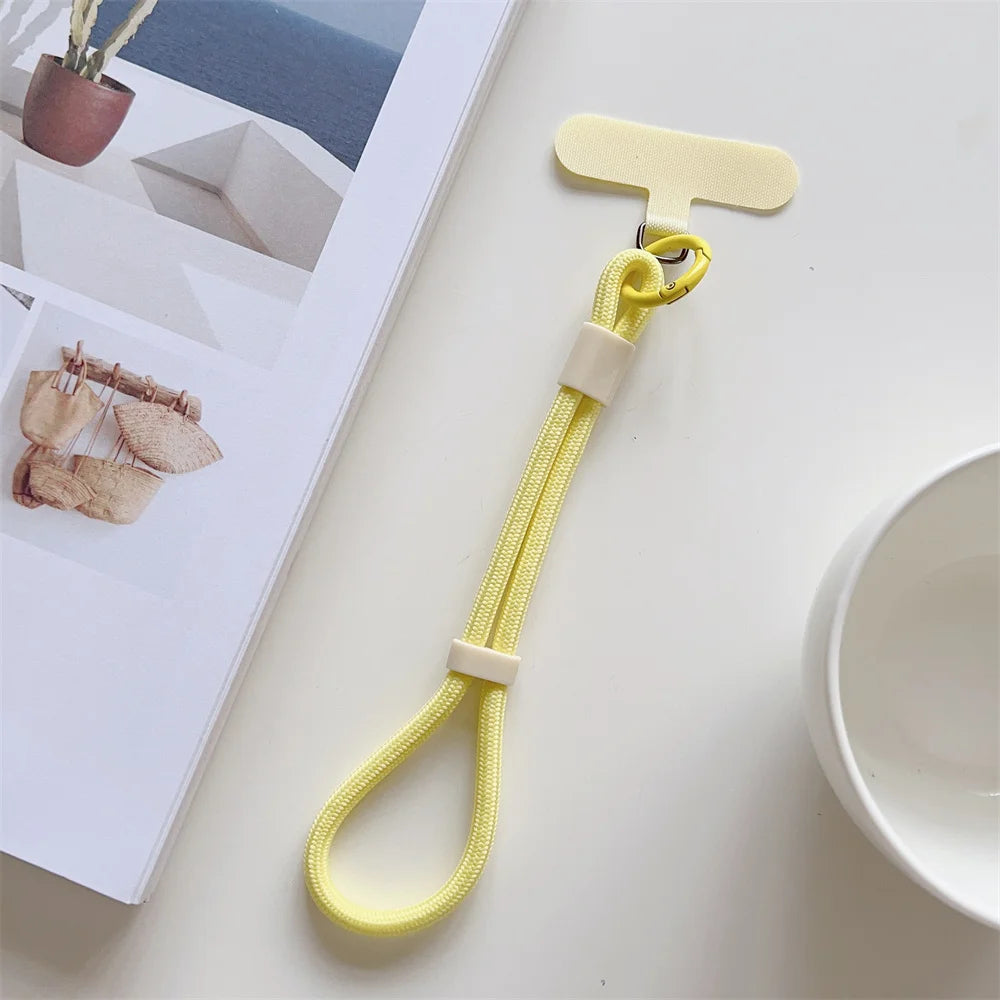 Adjustable Colorful Wrist Strap Lanyard for Phone Cases