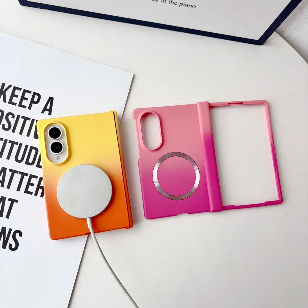 Fashion Double-Color MagSafe Phone Case for Samsung Galaxy Z Fold 8