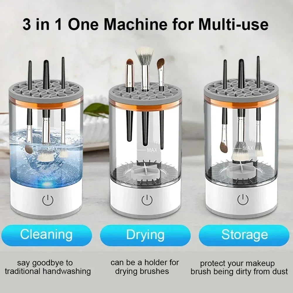 Automatic USB Makeup Brush Cleaner & Dryer