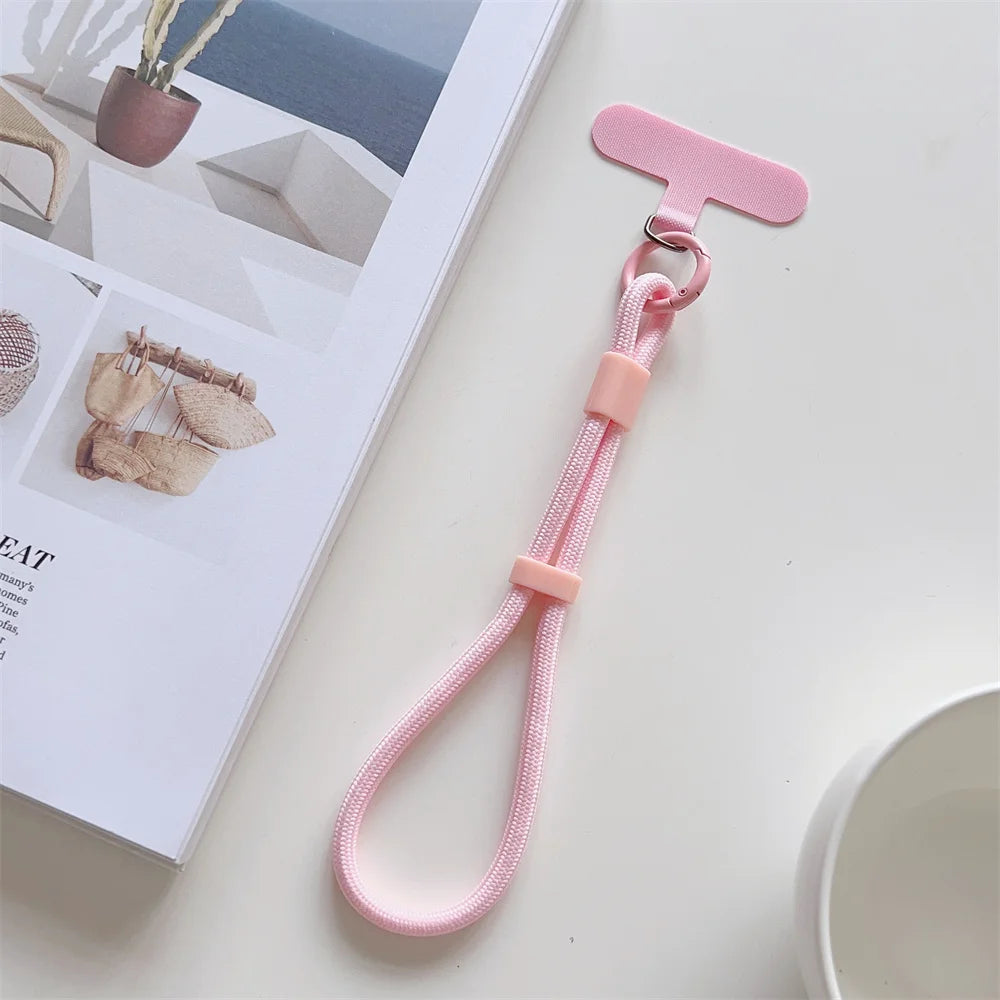 Adjustable Colorful Wrist Strap Lanyard for Phone Cases