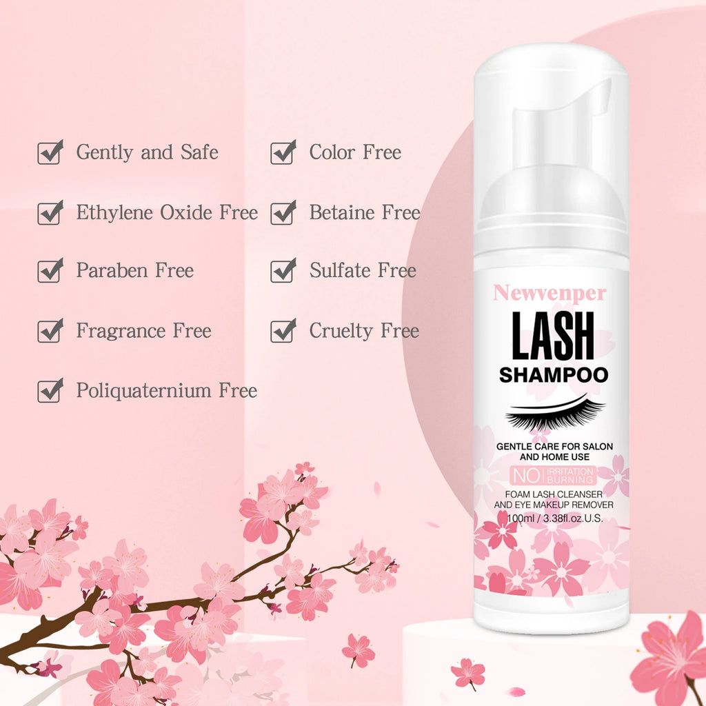 Lash Cleanse Foaming Shampoo +Cleansing Brush
