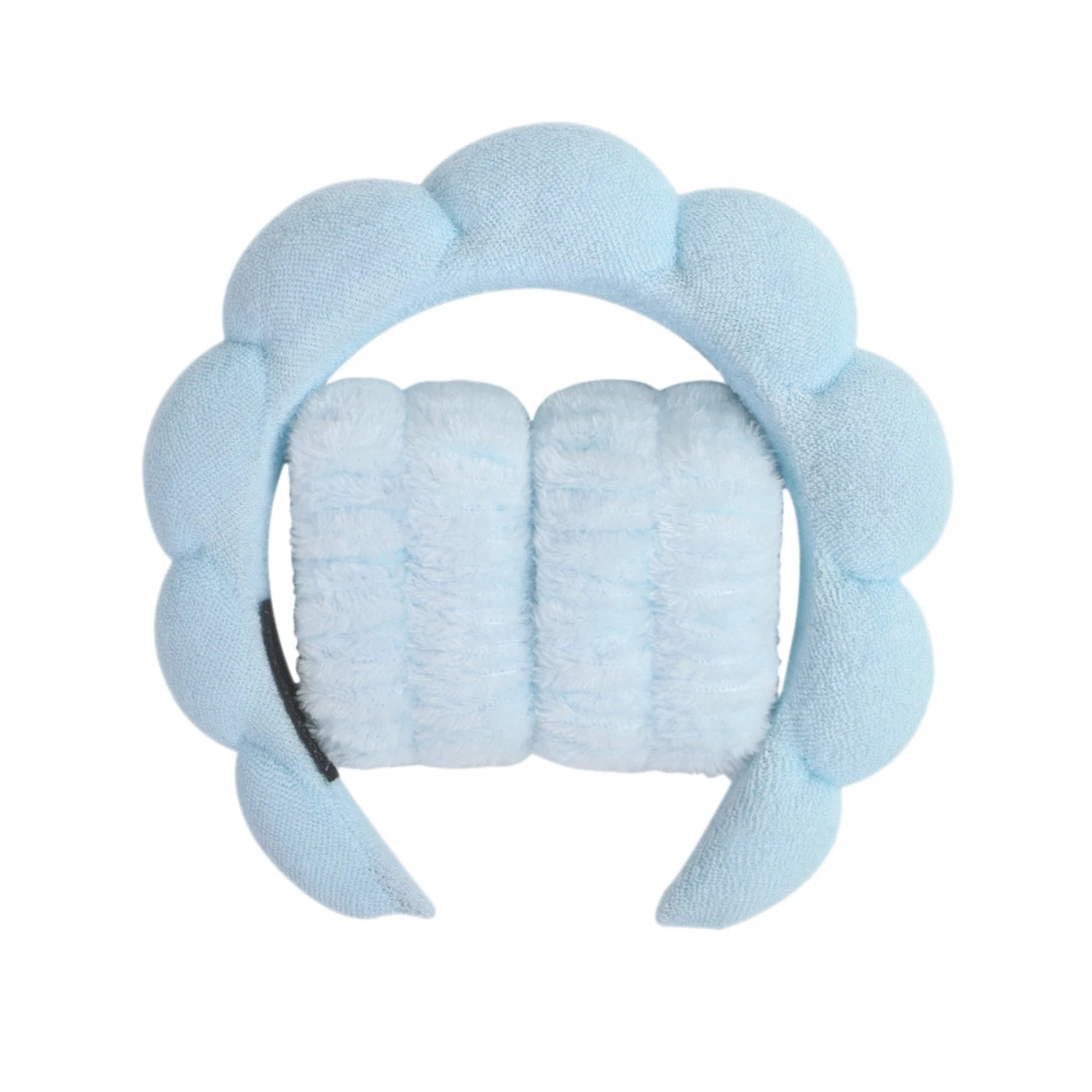 Microfiber Spa Wristbands & Headband Set - Face Washing Accessories