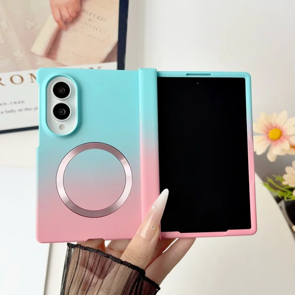 Fashion Double-Color MagSafe Phone Case for Samsung Galaxy Z Fold 8