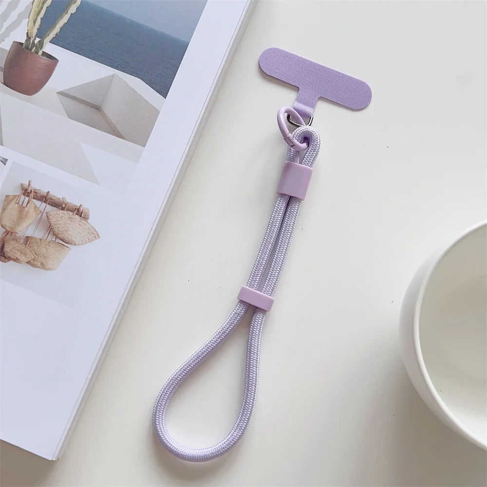Adjustable Colorful Wrist Strap Lanyard for Phone Cases