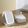 LumiGlow LED Makeup Bag with Mirror
