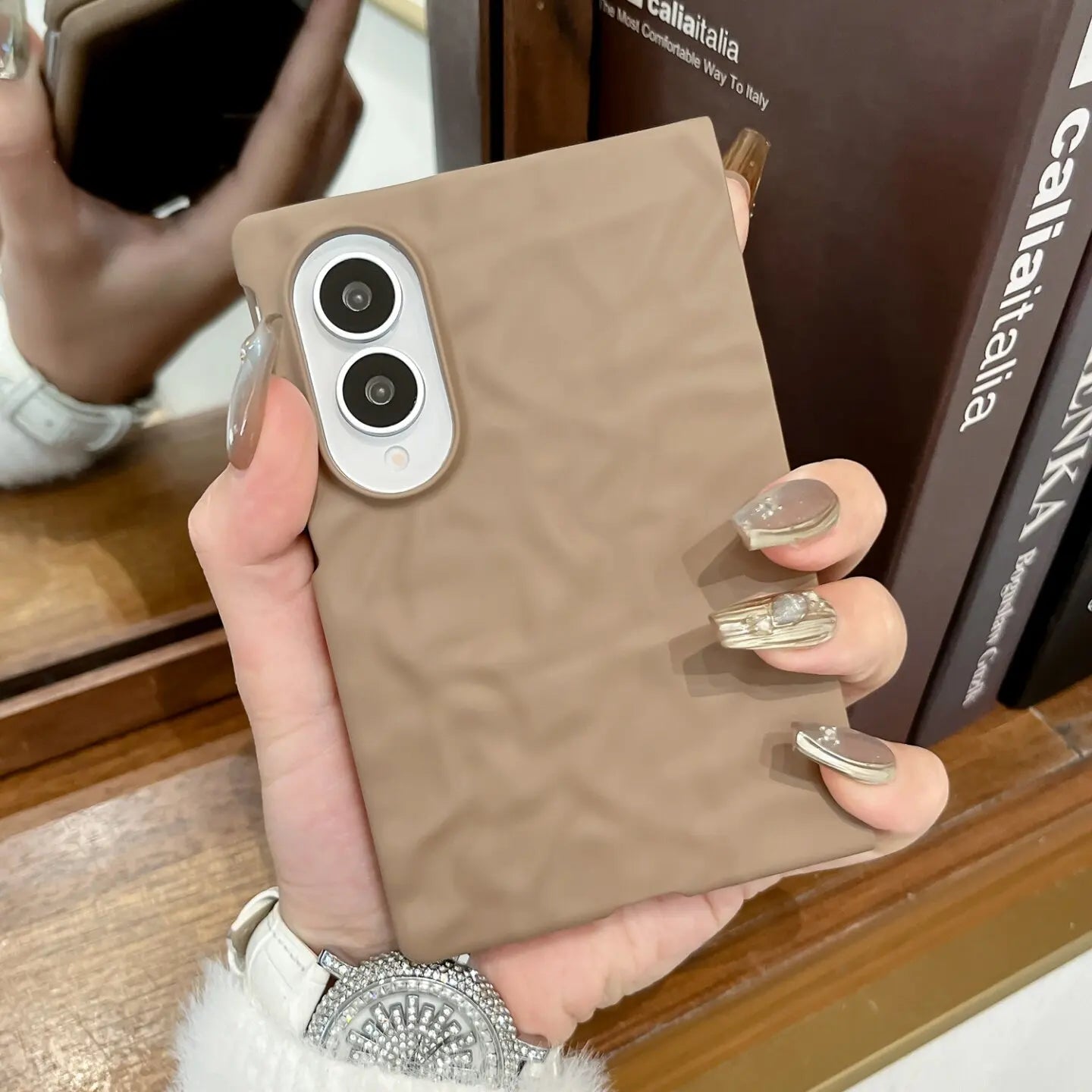 Samsung Galaxy Z Fold Case- Matte Anti-Slip Protective Cover