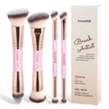 MAANGE 4-Piece Essential Makeup Brush Set