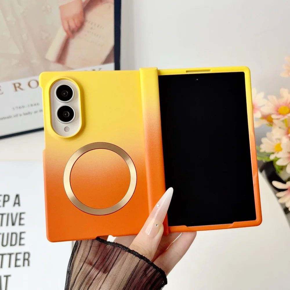 Fashion Double-Color MagSafe Phone Case for Samsung Galaxy Z Fold 8