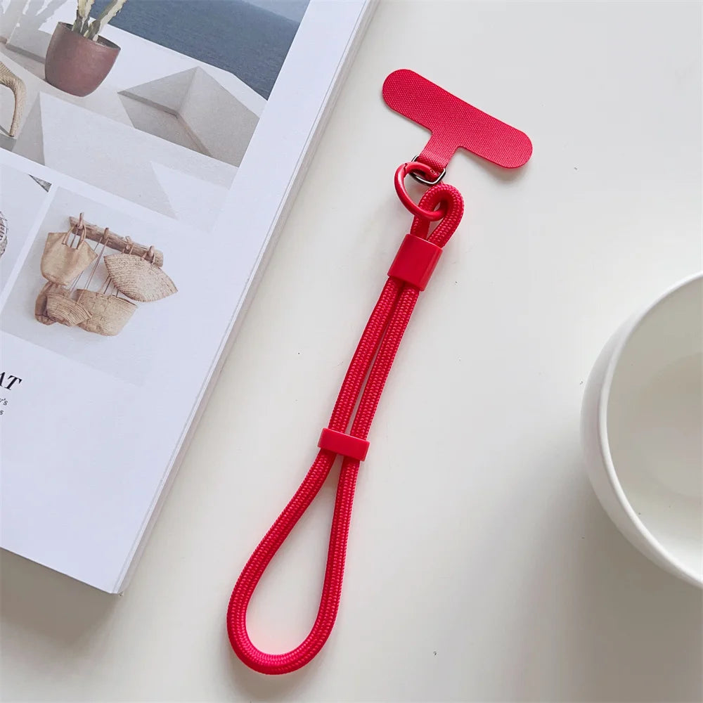 Adjustable Colorful Wrist Strap Lanyard for Phone Cases
