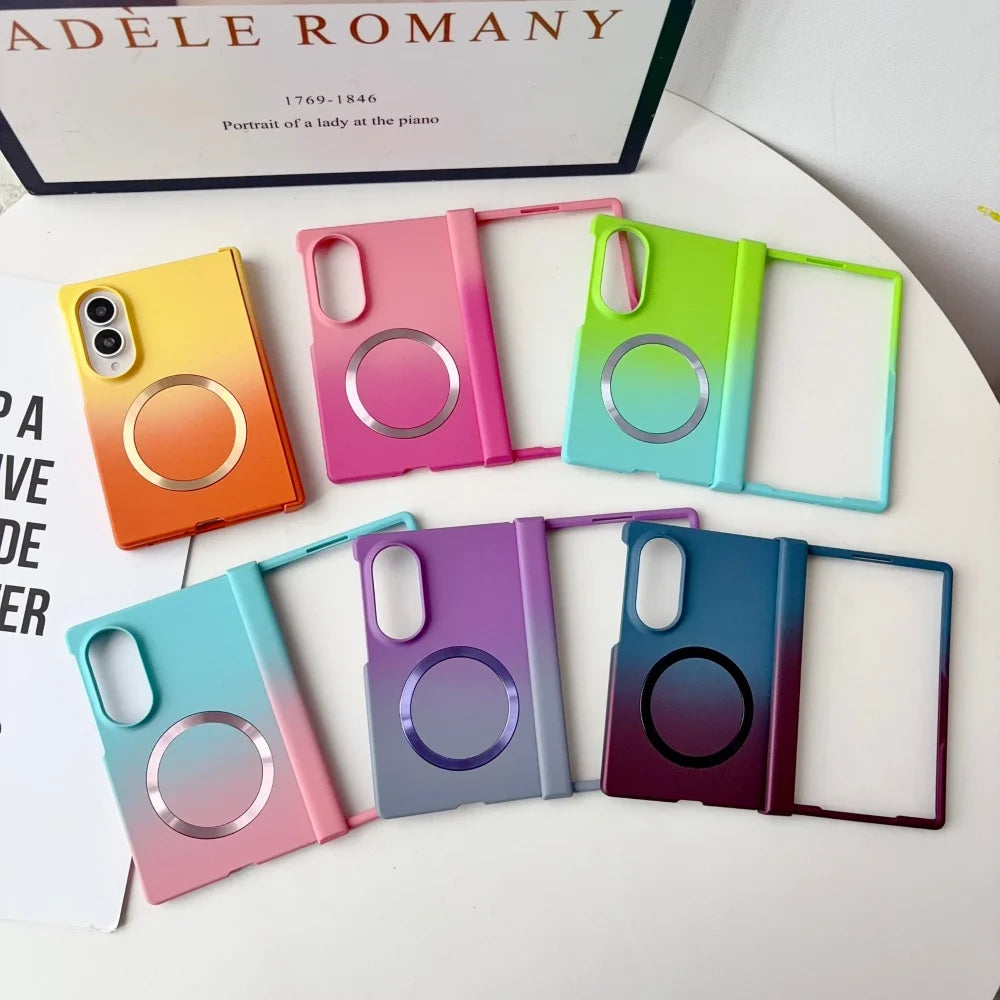 Fashion Double-Color MagSafe Phone Case for Samsung Galaxy Z Fold 8