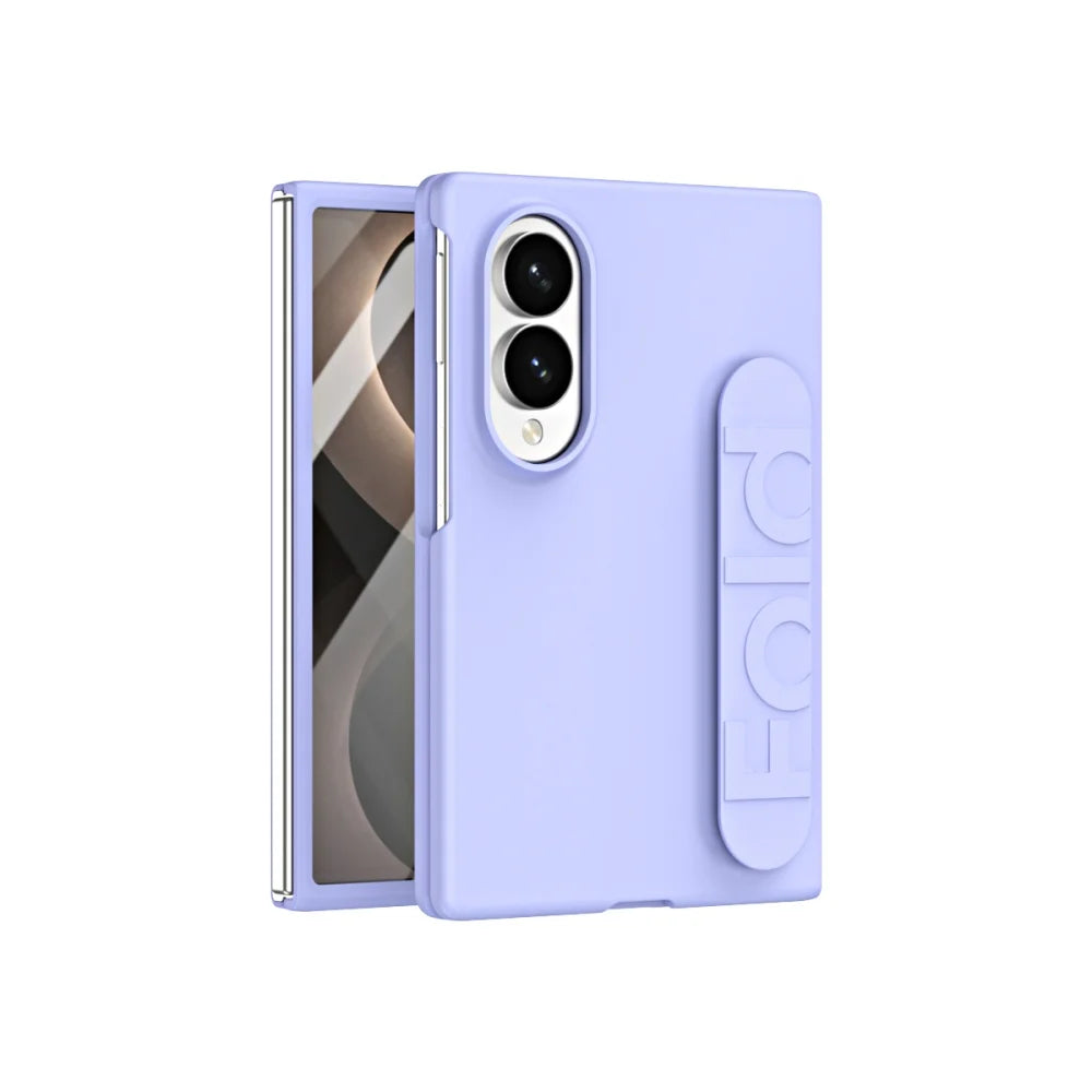 Luxury Matte Wristband Case for Samsung Galaxy Z Fold