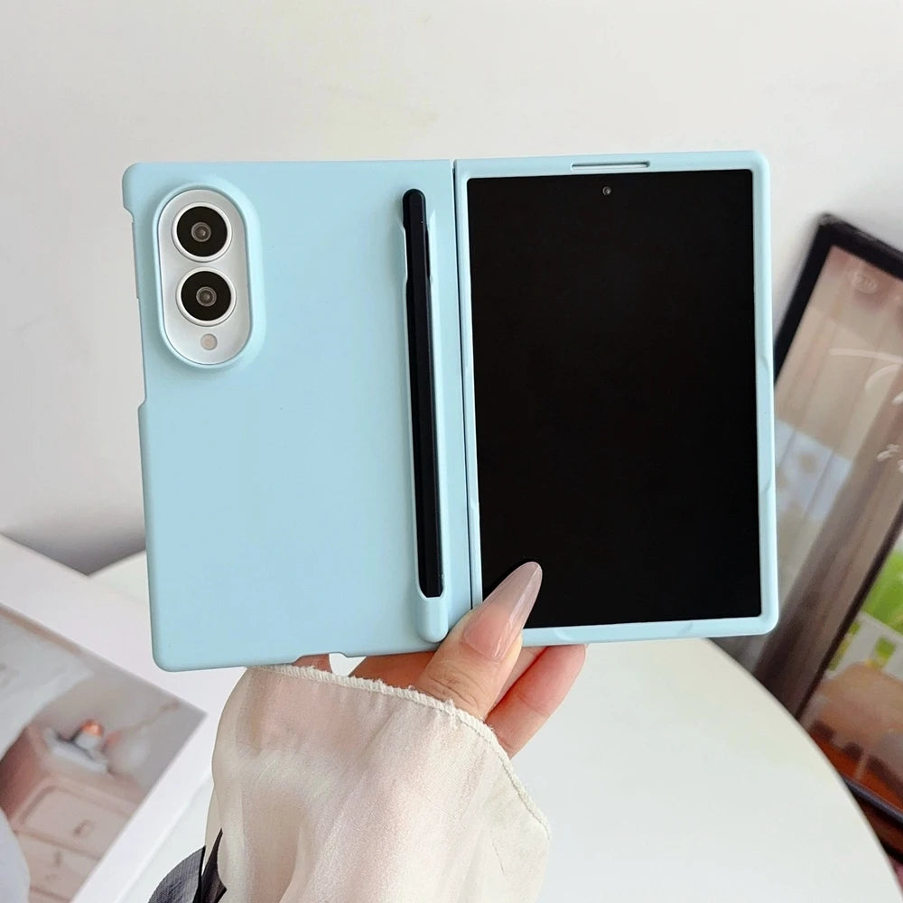 Slim Matte Case with Stylus Pen for Samsung Galaxy Z Fold *