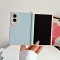Dopamine Color Clashes Leather Magnetic Case for Samsung Galaxy Z Fold 8