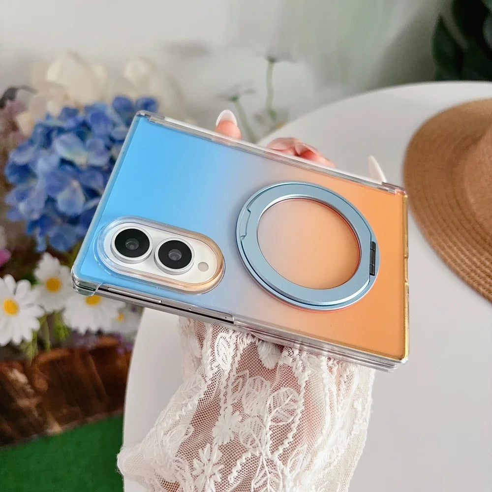 Magsafe Gradient Double Color Bracket Case for Samsung Galaxy Z Fold 8, Z Fold 7, Z Fold 6 & Z Fold 5