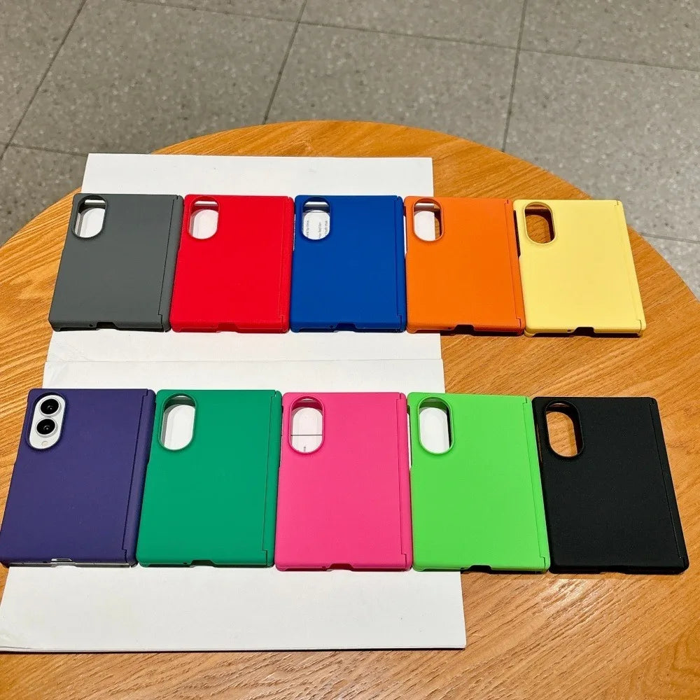 Candy Color Matte Case for Samsung Galaxy Z Fold 4/5/6/7/8