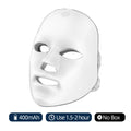 7- color Rechargeable LED Facial Mask for Skin Rejuvenation