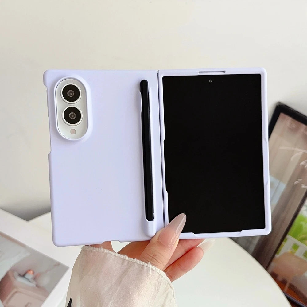Slim Matte Case with Stylus Pen for Samsung Galaxy Z Fold *