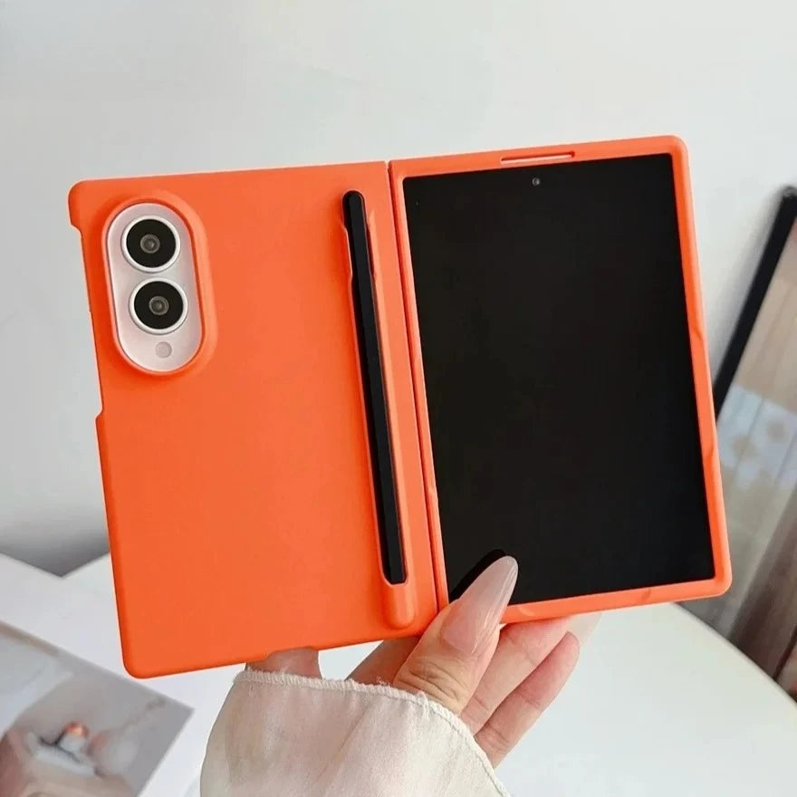 Slim Matte Case with Stylus Pen for Samsung Galaxy Z Fold *