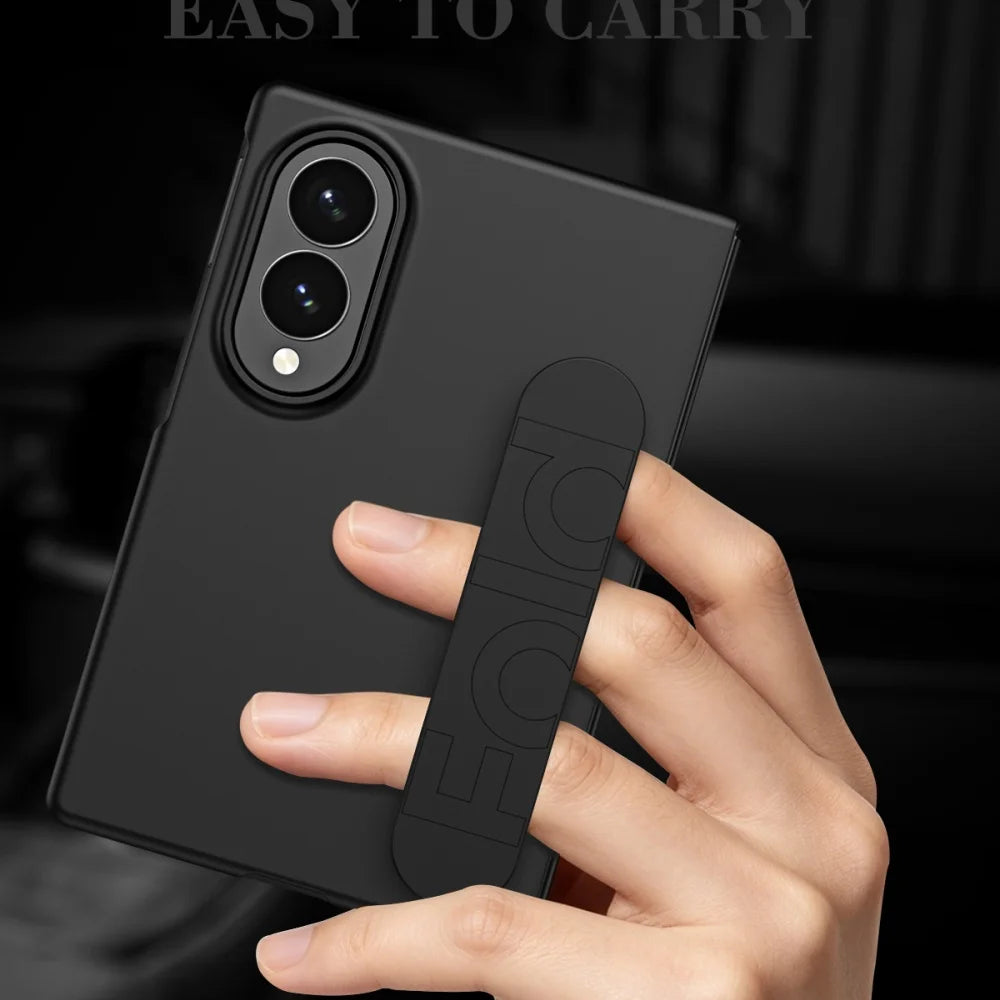 Luxury Matte Wristband Case for Samsung Galaxy Z Fold